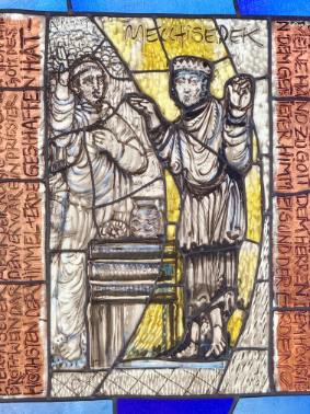 Ausschnitt aus dem Kirchenfenster